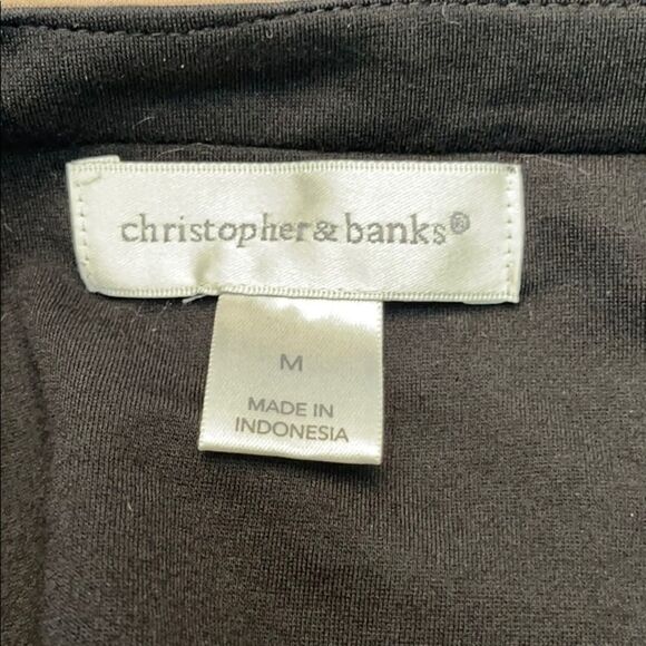 𝅺christopher & Banks Colorblock Tunic Sz M - Picture 9 of 10